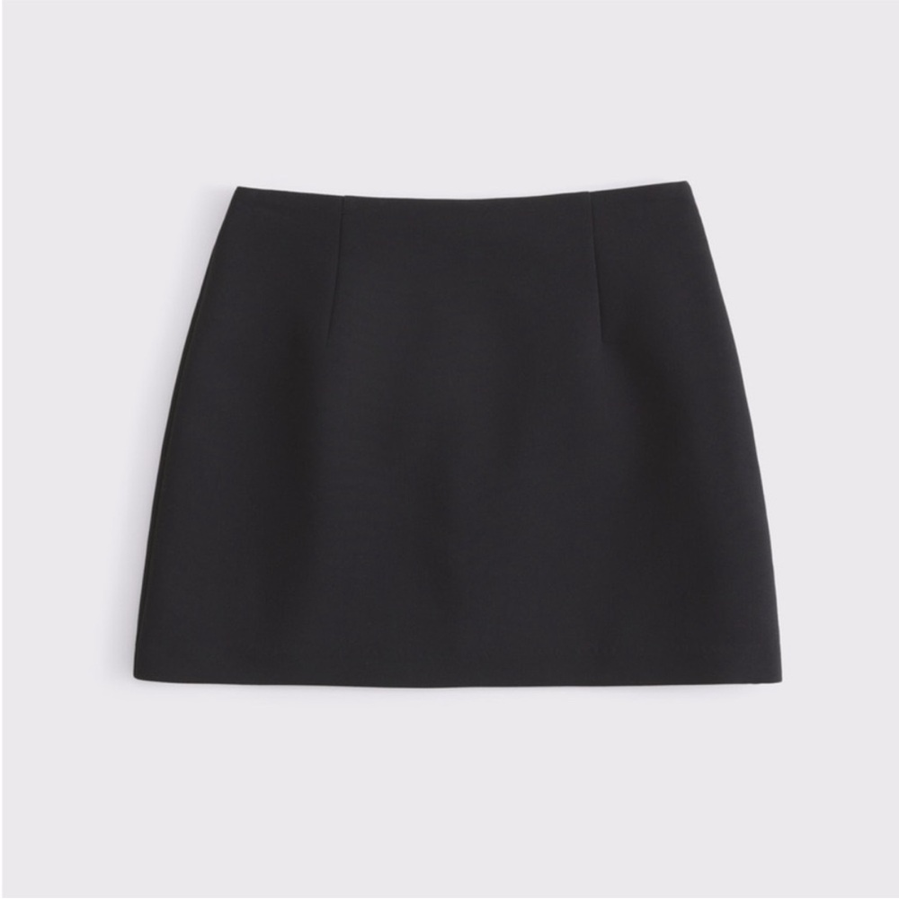 Abercrombie & Fitch Women’s Menswear Mini Black Skirt / Skort Size XXS